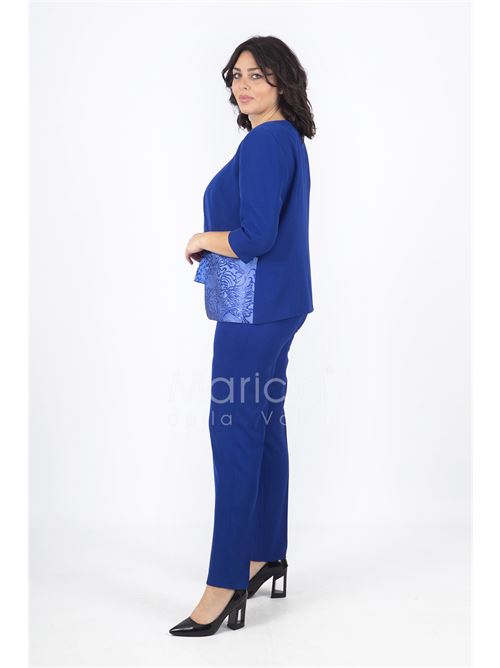 tailleur con giacca lavorata SHARON | SH305ROYAL