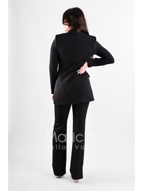 tailleur 3 pz con tip paiette SHARON | SH405NERO