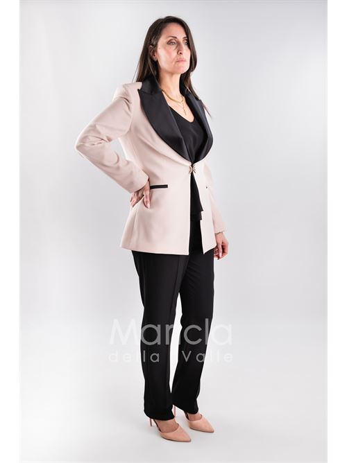 Tailleur smoking Completo 3 pezzi SHARON | SH408CREMA