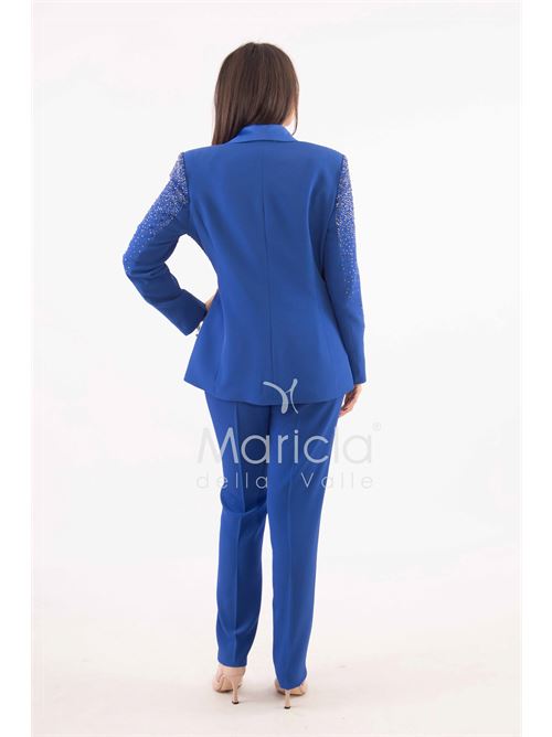 Tailleur con pioggia di strass Completo 3 pezzi SHARON | SH409ROYAL