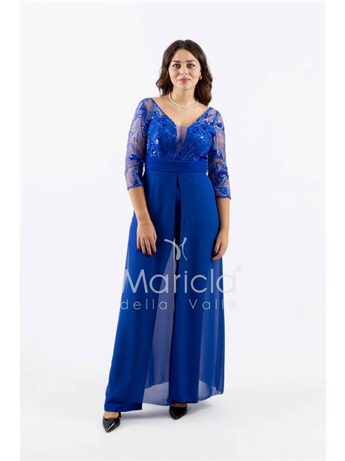 tuta manica 3/4 pizzo SHARON | SH603ROYAL