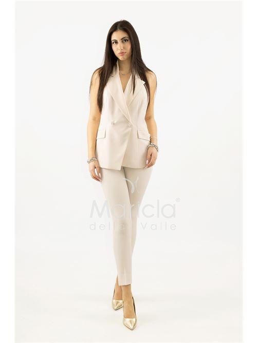 Completo gilet smoking con pantalone SHARON | SH707CPCIPRIA