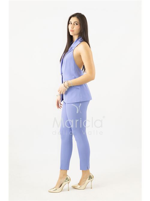 Completo gilet smoking con pantalone SHARON | SH707CPPERVINCA