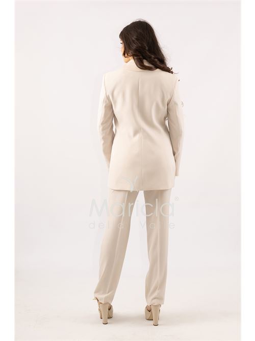 Tailleur smoking Completo 3 pezzi SHARON | SH726TPCREMA