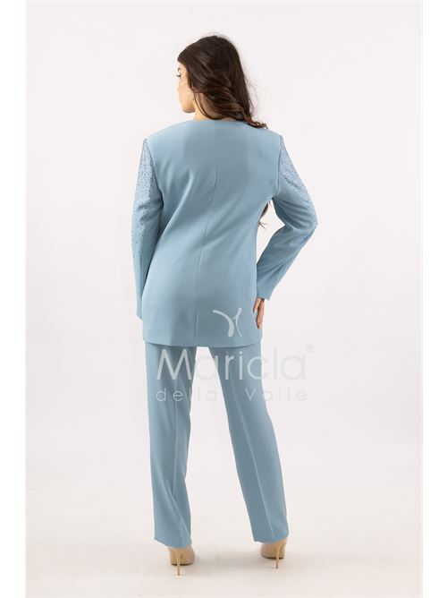 Tailleur Completo 3 pezzi in strass SHARON | SH728TPPOLVERE