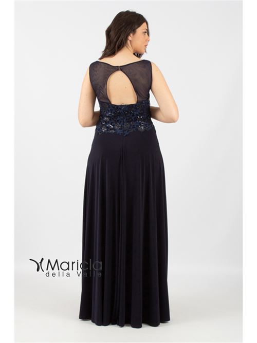 Abito con ricamo MARICLA ELEGANCE | MARICLA81ABBLU